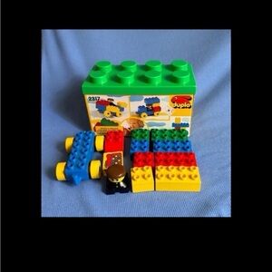 Lego Duplo 1994  #2317 Police building set complete